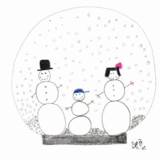 クリスマス – 家族の親密さを体験する カード