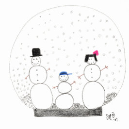 クリスマス – 家族の親密さを体験する カード