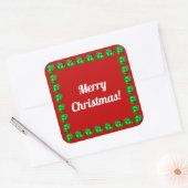クリスマス 封筒 密封 ステッカー (封筒)