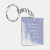 クリスマス – 彼らが星を見たとき キーホルダー (正面左)