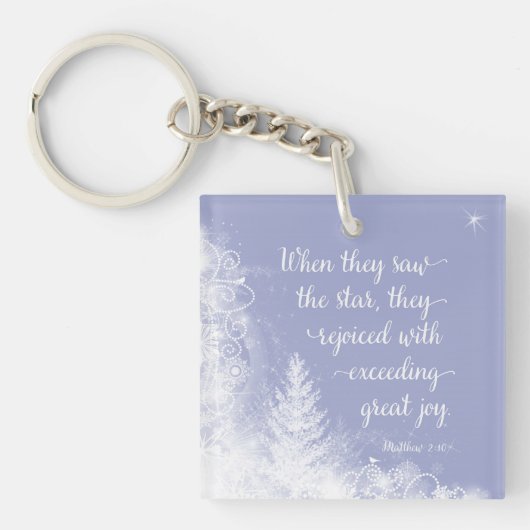 クリスマス – 彼らが星を見たとき キーホルダー (正面)
