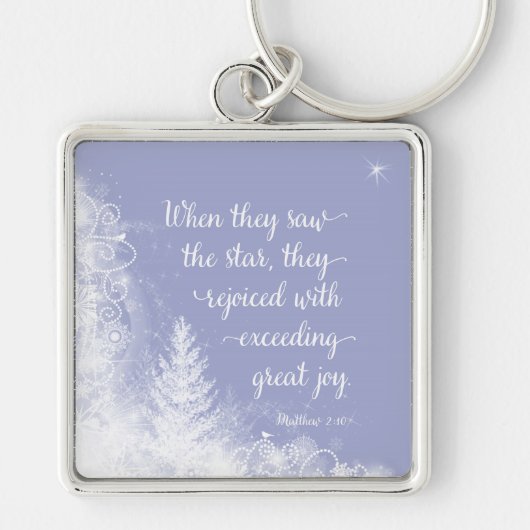 クリスマス – 彼らが星を見たとき キーホルダー (正面)