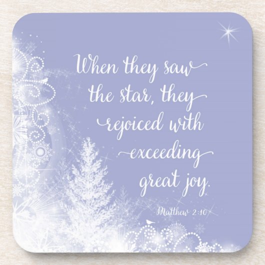 クリスマス – 彼らが星を見たとき コースター (正面)