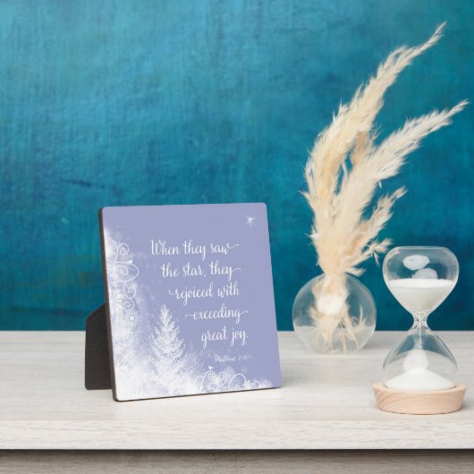 クリスマス – 彼らが星を見たとき フォトプラーク (インサイチュ)