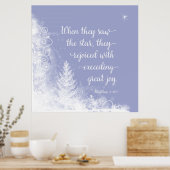 クリスマス – 彼らが星を見たとき ポスター (キッチン)