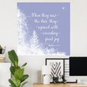 クリスマス – 彼らが星を見たとき ポスター (ホームオフィス)