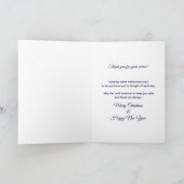 クリスマス,愛国心,赤(鳥)ショウジョウコウカンチョウ,国旗,窓 シーズンカード (内部)