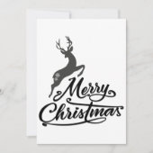 クリスマス 手書き, ジャンピング デア アンド スノーフレーク (正面)