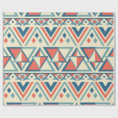 クリスマス |抽象芸術 |パターン |ミニマル | ラッピングペーパー (フラット)