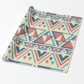 クリスマス |抽象芸術 |パターン |ミニマル | ラッピングペーパー (アンロールド)