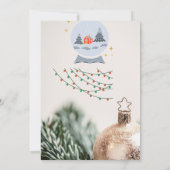 クリスマス 招待状 (裏面)