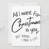 クリスマス 招待状 (正面)