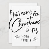 クリスマス 招待状 (正面/裏面)