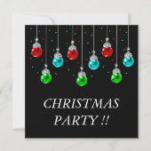 クリスマス 招待状 (正面)