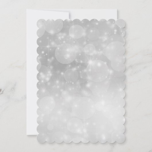 クリスマス 招待状 (裏面)