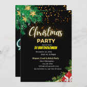 クリスマス 招待状 (正面/裏面)