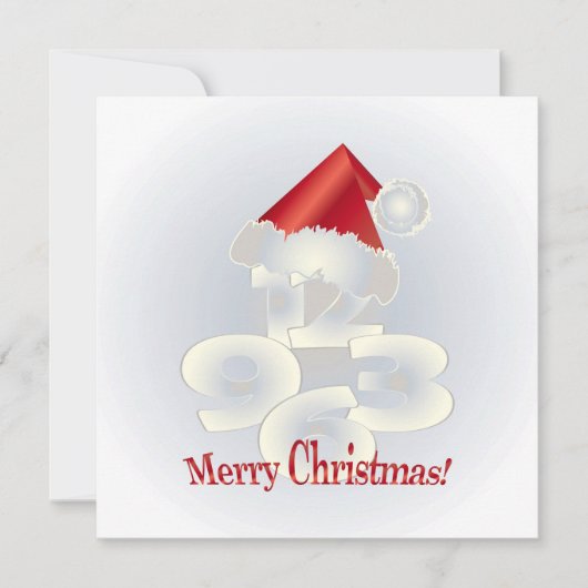 クリスマス 招待状 (正面)