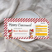 クリスマス 搭乗券 ギフト チケット 招待状