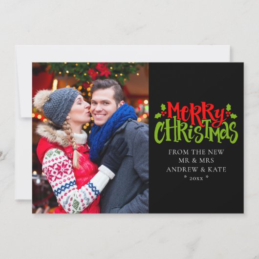 クリスマス 新しいMr＆Mrs フォト (正面)