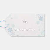 クリスマス |新年おめでとう |サンタのカスタマイズ ギフトタグ (裏面横)