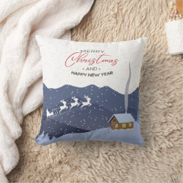 クリスマス |新年おめでとう |サンタのプレゼント クッション