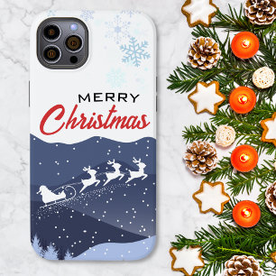 クリスマス 新年おめでとう サンタのプレゼント Case-Mate iPhone 14 PLUSケース