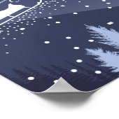 クリスマス |新年おめでとう |サンタ ポスター (角)