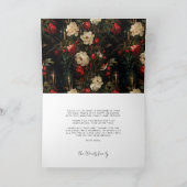 クリスマス＆新年のご挨 シーズンカード (内部)