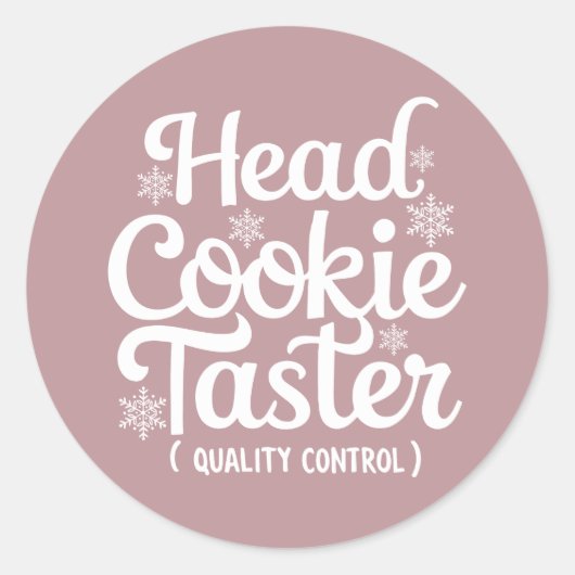 クリスマス | 新年のステッカー ラウンドシール (正面)