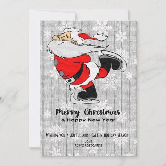 クリスマス＆新年の挨拶カード シーズンカード (正面)