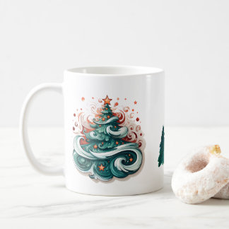 クリスマス、新年、クラシックマグカップ、330ml コーヒーマグカップ