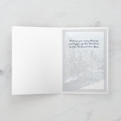 クリスマス、新年、休日スポケーンの少し川 シーズンカード (内部)