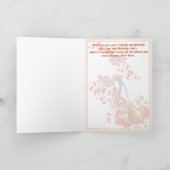 クリスマス、新年、休日-オーナメント シーズンカード (内部)