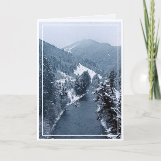 クリスマス,新年,祝空白の日 – シーズンカード (正面)