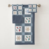 クリスマス、新年、鹿 バスタオルセット (インサイチュ)