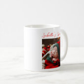 クリスマス 新生児 祖母 コーヒーマグカップ (正面右)