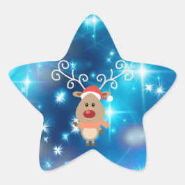 クリスマス 星シール