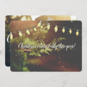 クリスマス・来早々にクリスマスカードを期待 シーズンカード (正面/裏面)