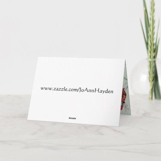 クリスマス、格言は雪だるまカードを造ります シーズンカード (裏面)