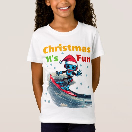 クリスマス: 楽しい最新ギフトTシャツ Tシャツ (正面)