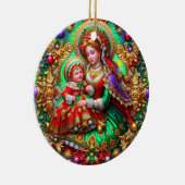 クリスマス~母と子19世紀~ セラミックオーナメント (右)