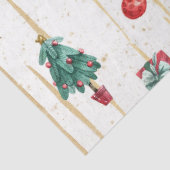 クリスマス 水彩 ゴールド デザイン 11 薄葉紙 (詳細)