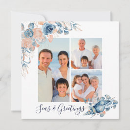 クリスマス 海のイメージネイル ３つの写真