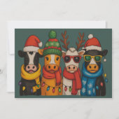 クリスマス 牛 愛好者 ファームハウス 農場 サンタ ハイランド (正面)