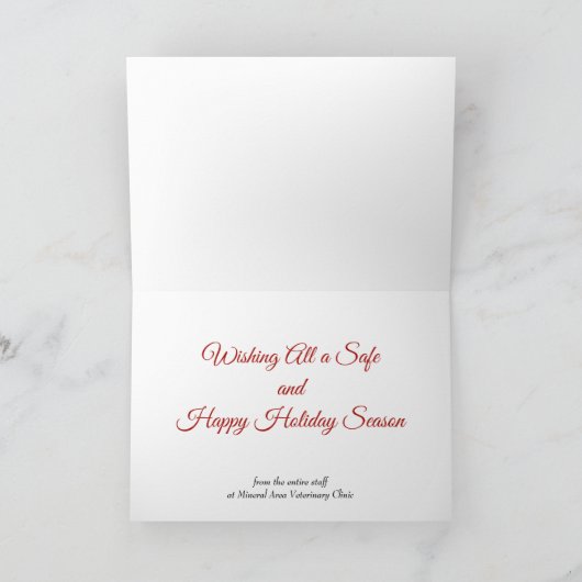 クリスマス |犬と猫 (内部)