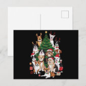 クリスマス 犬 愛犬家 ホリデー 犬ママ (正面/裏面)