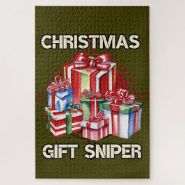 クリスマス，狙撃兵，贈り物，軍隊 ジグソーパズル