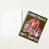 クリスマス，狙撃兵，贈り物，軍隊 プランナー手帳 (ディスプレー)