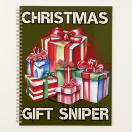 クリスマス，狙撃兵，贈り物，軍隊 プランナー手帳