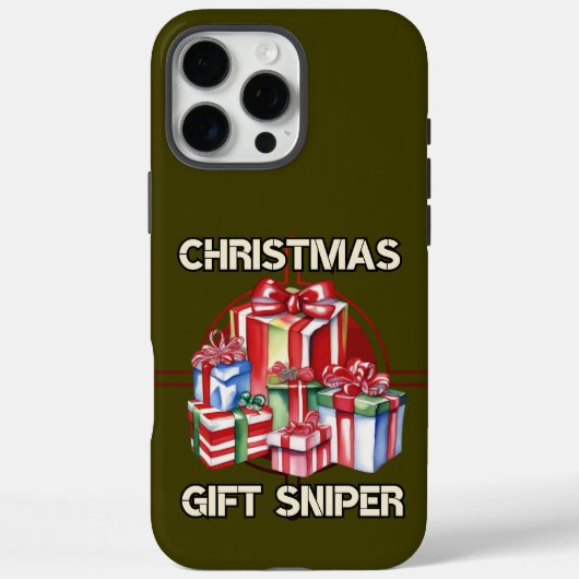 クリスマス，狙撃兵，贈り物，軍隊 Case-Mate iPhoneケース (裏面)